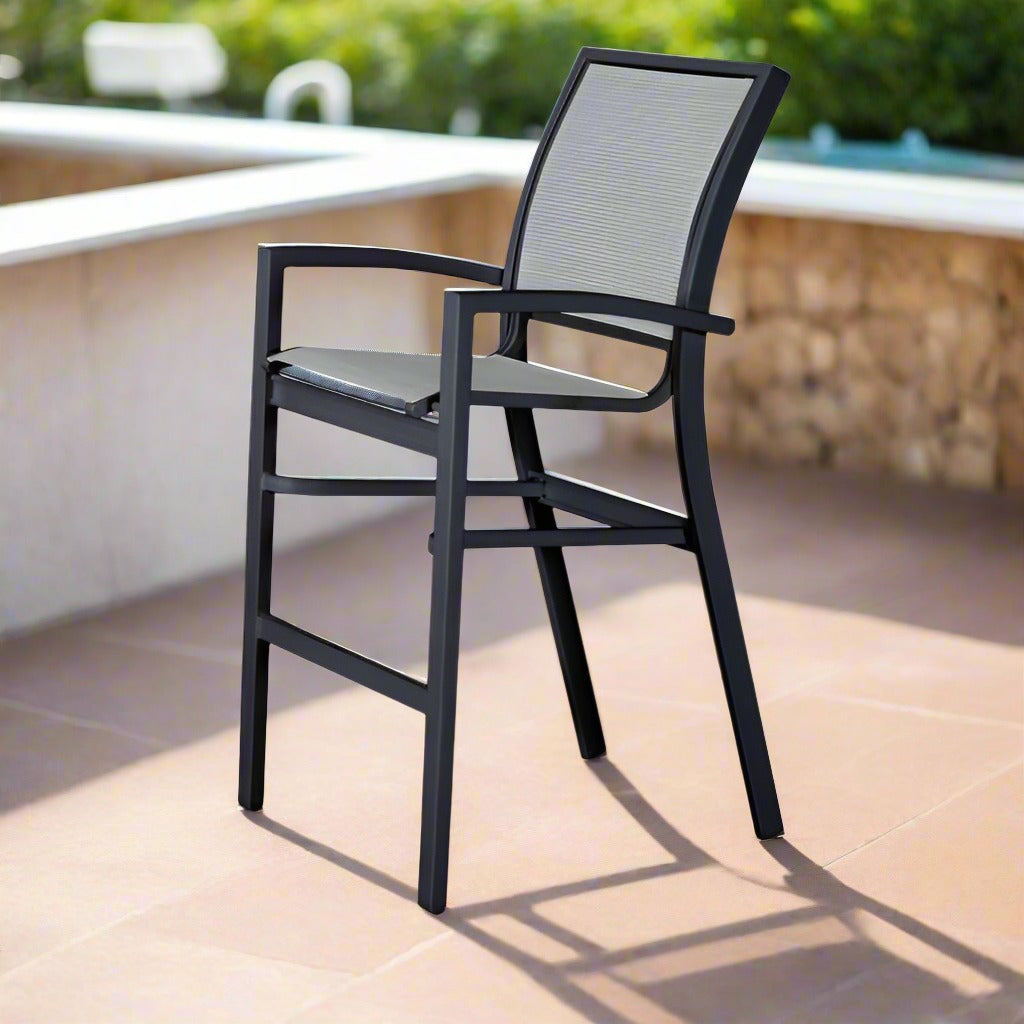 Telescope Casual Kendall Sling Stacking Balcony Height Cafe Chair