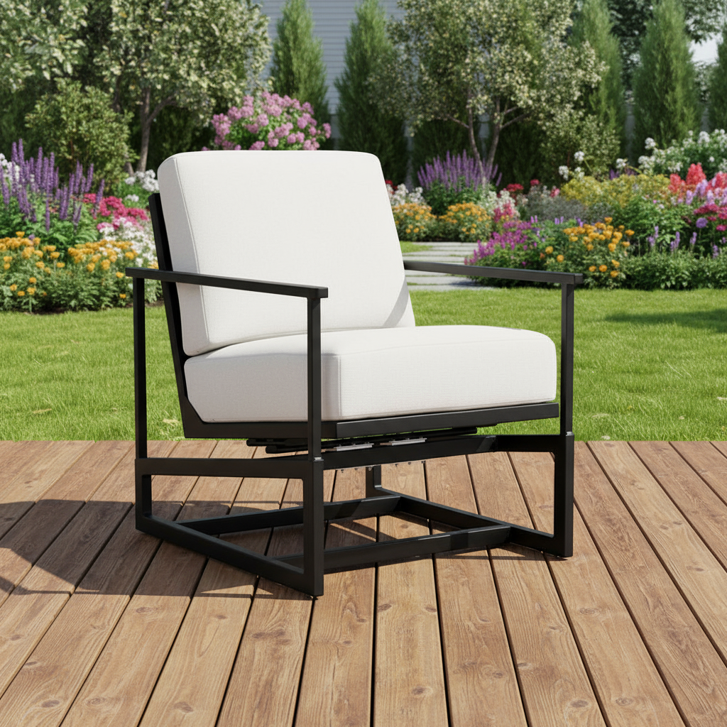 Lloyd Flanders Summit Spring Rocker