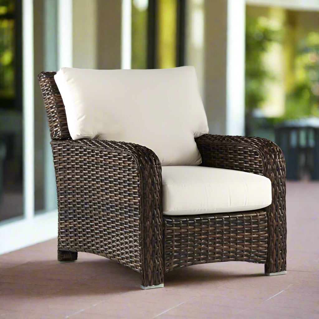 South Sea Rattan Saint Tropez Outdoor Wicker Chair