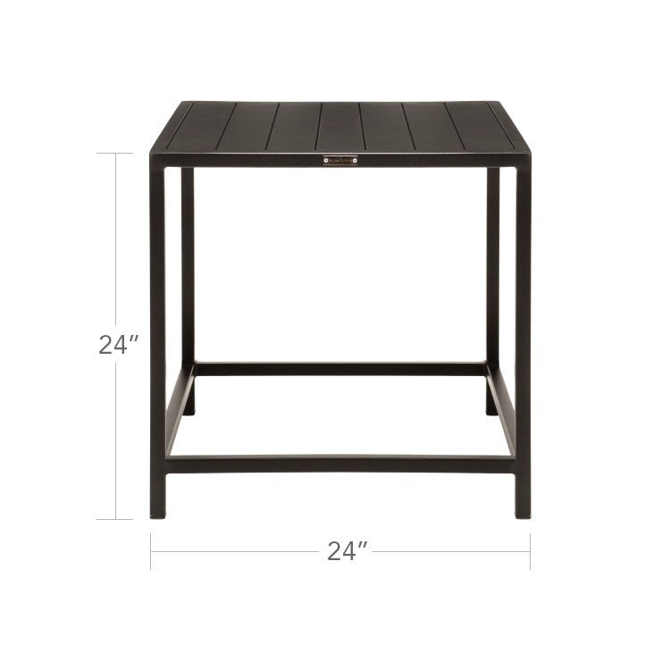 DecoScape Delano End Table Square