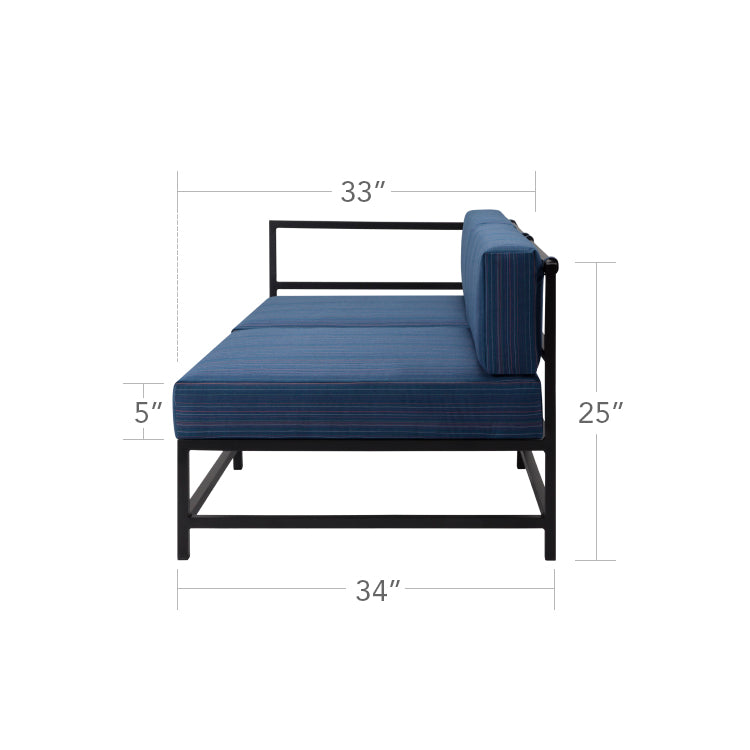 DecoScape Delano Left Arm Loveseat