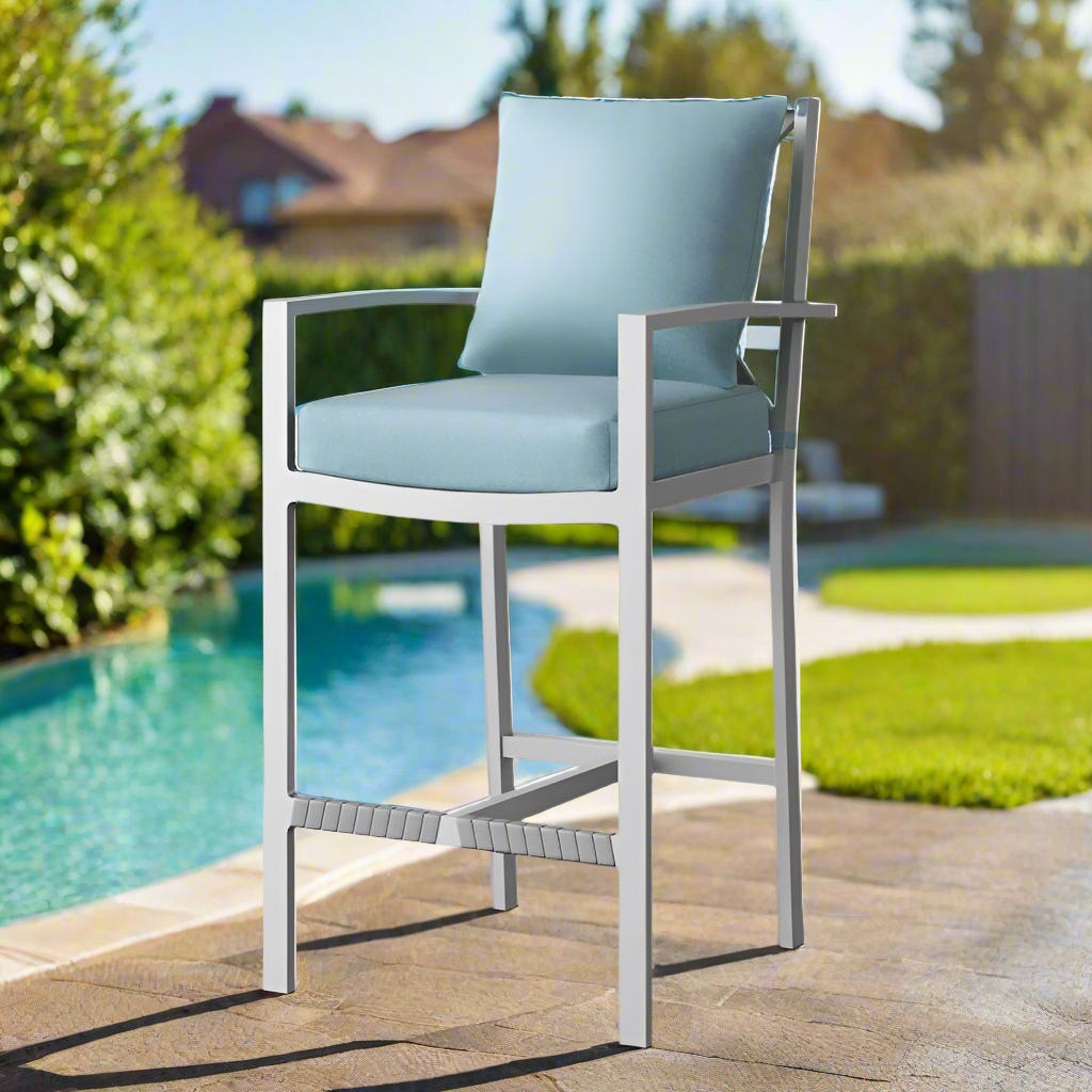DecoScape Dynasty Aluminum Bar Arm Chair
