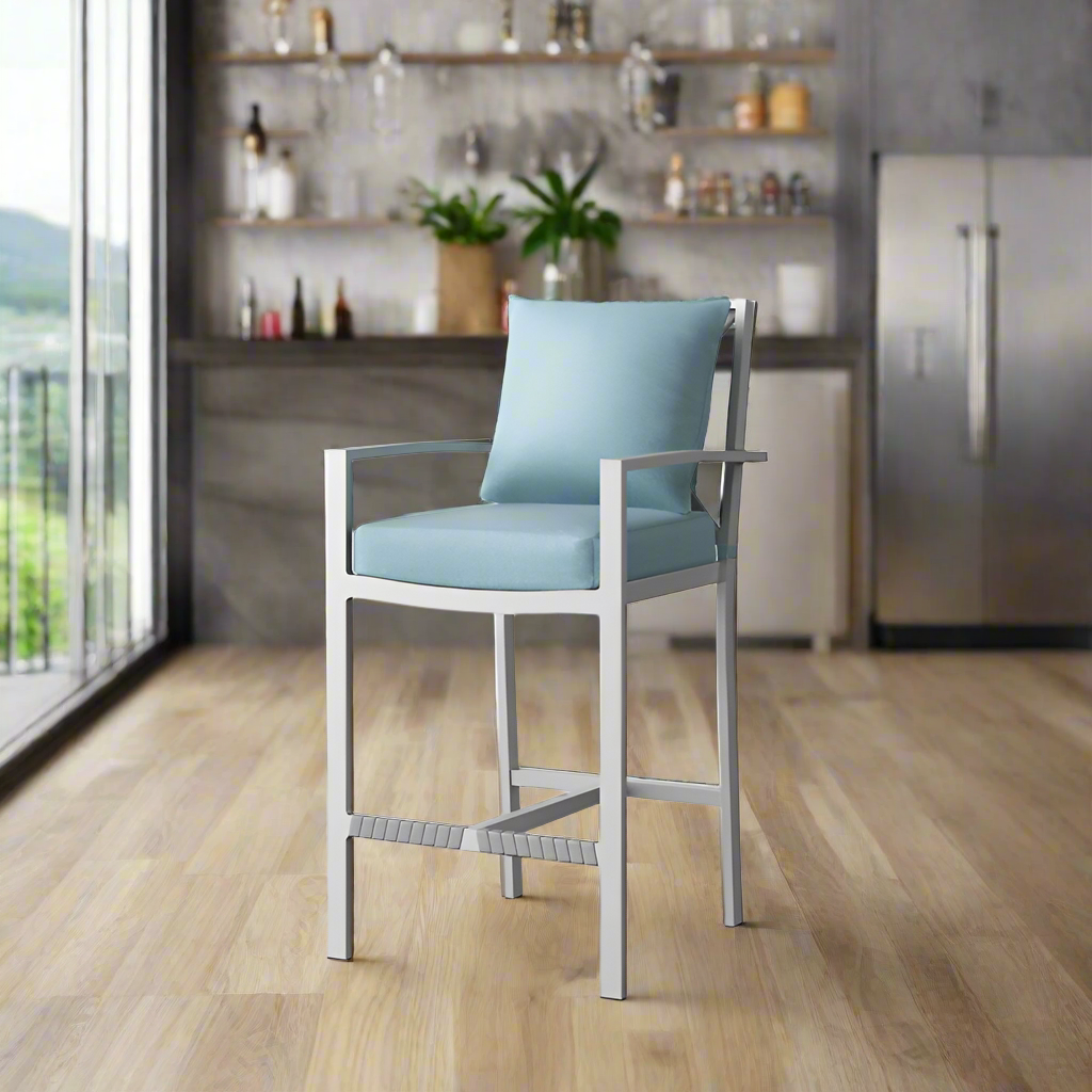 DecoScape Dynasty Aluminum Bar Arm Chair