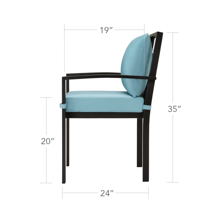 DecoScape Dynasty Dining Arm Chair