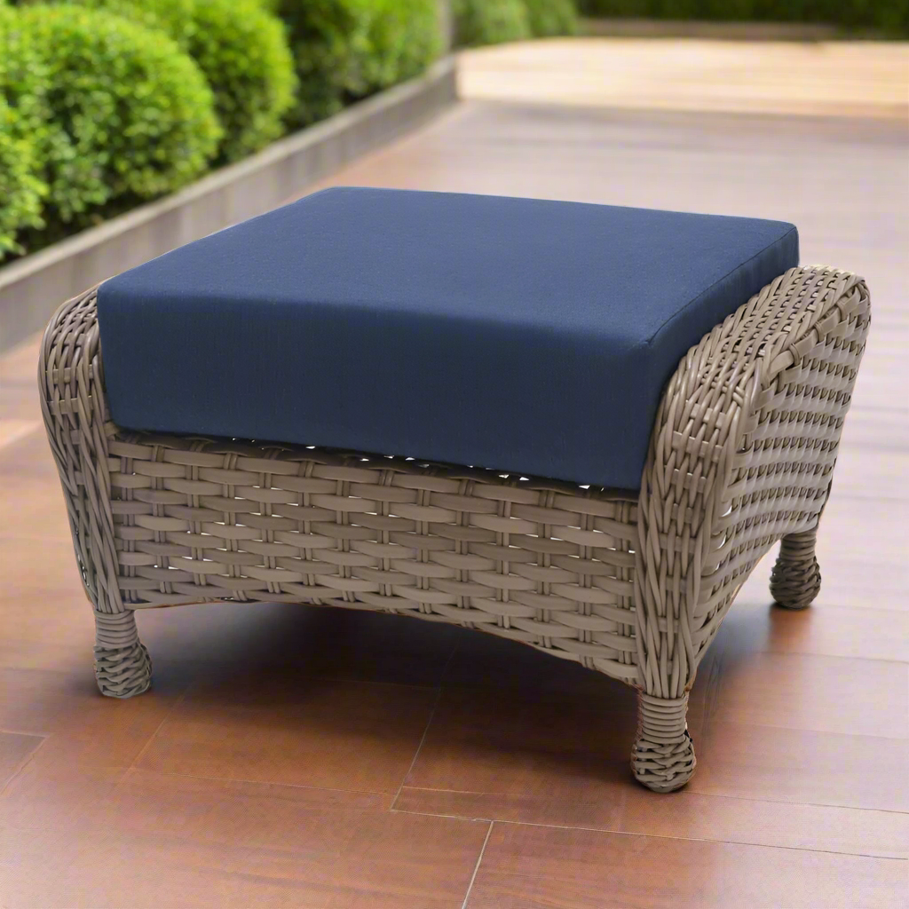 Forever Patio Sorrento Rectangle Ottoman by NorthCape International