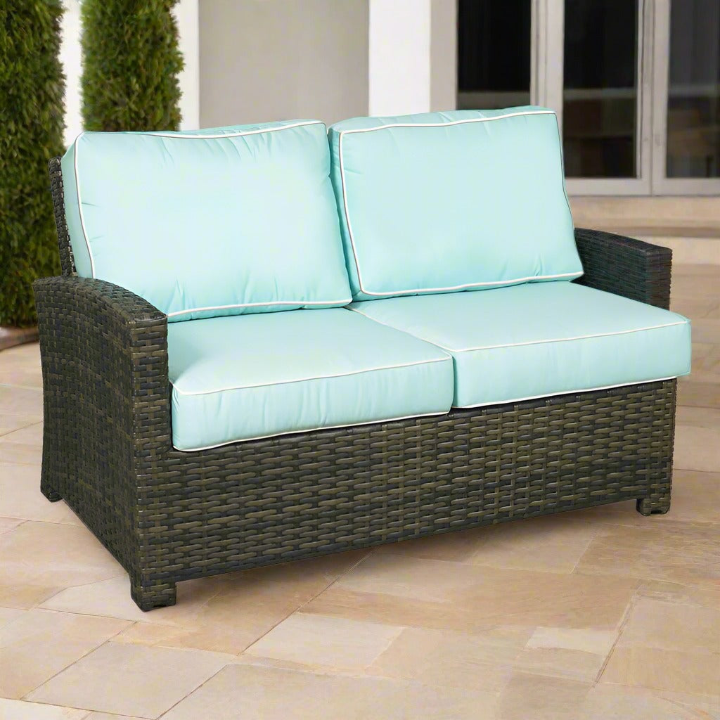 Forever Patio Lakeside Sectional Left Arm Loveseat by NorthCape International