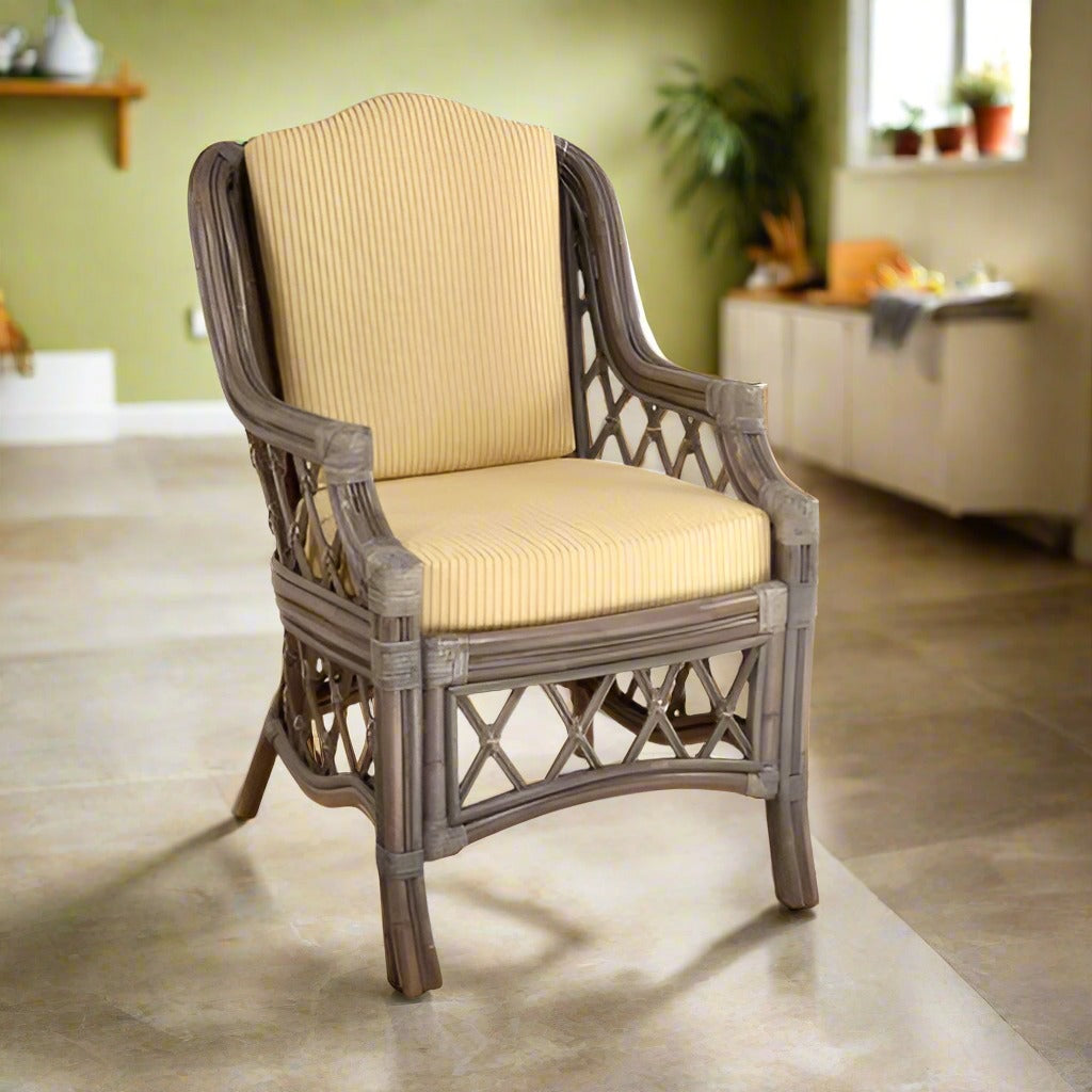 Replacement Cushions for South Sea Rattan Nadine Dining Arm Chair