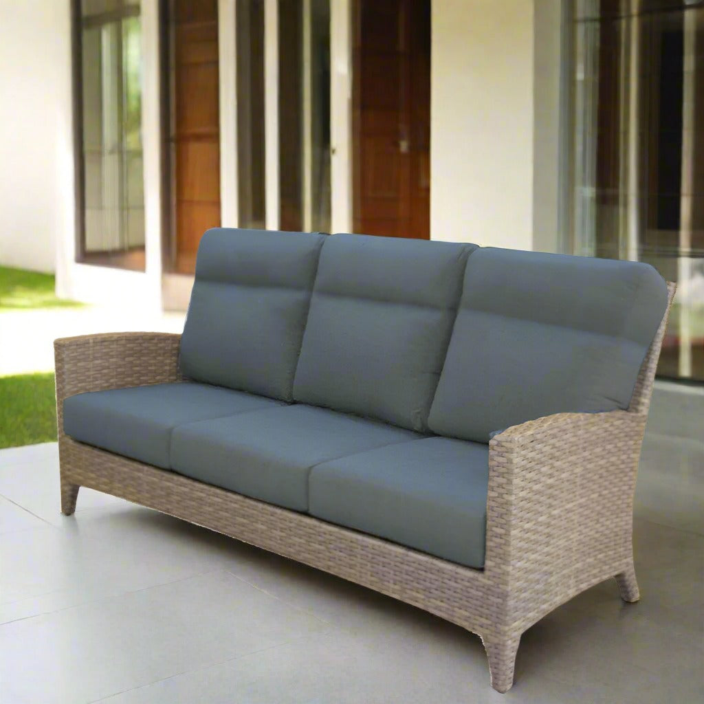Replacement Cushions for Forever Patio Cavalier Wicker 3 Seat Sofa