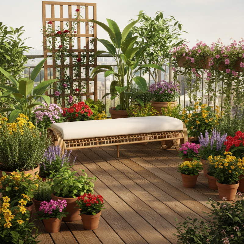 Lloyd Flanders Riviera Garden Bench