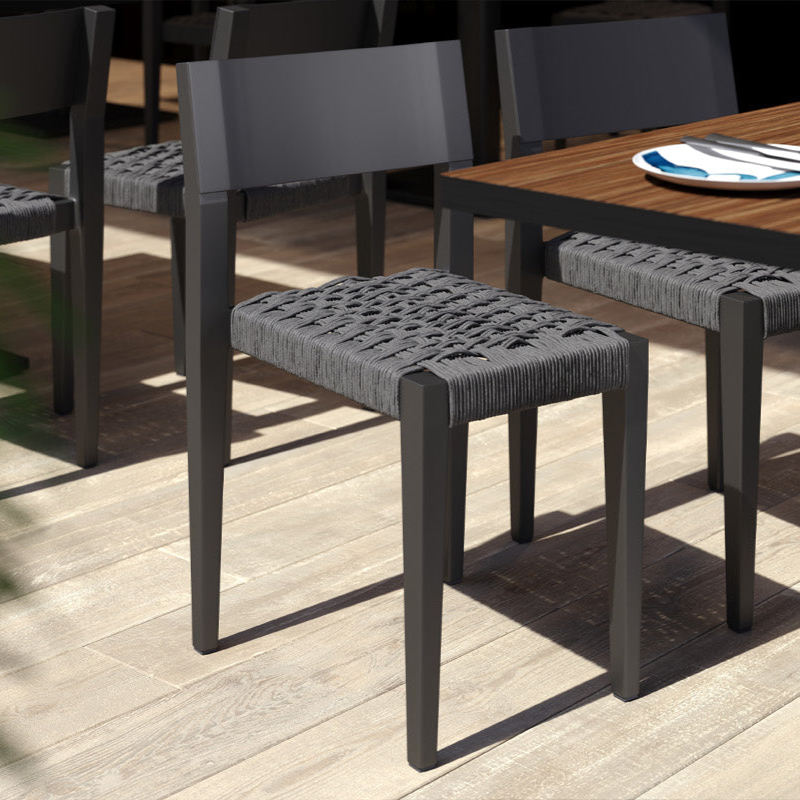 DecoScape Belmont Dining Side Rope Chair