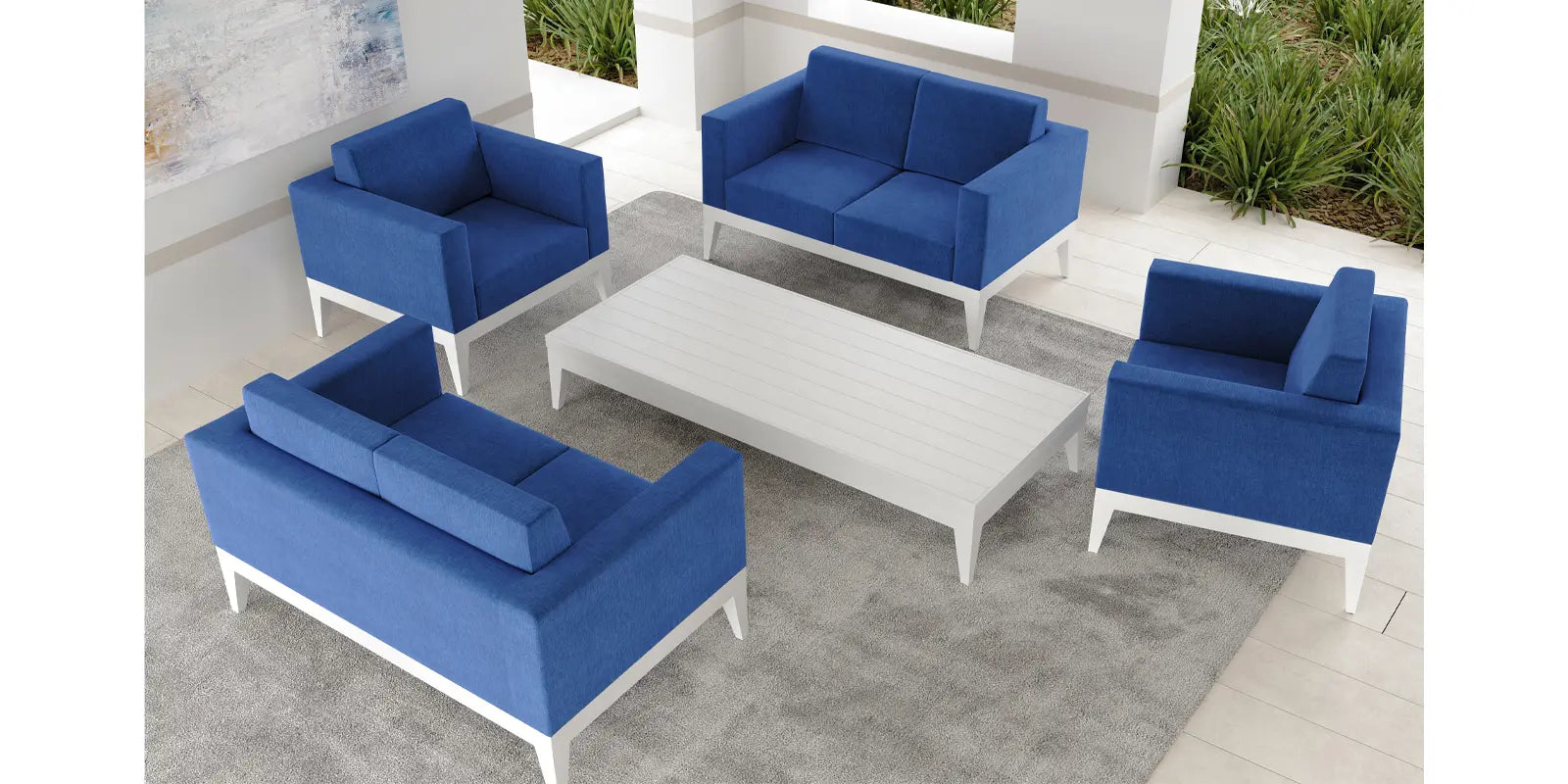 DecoScape South Beach Loveseat