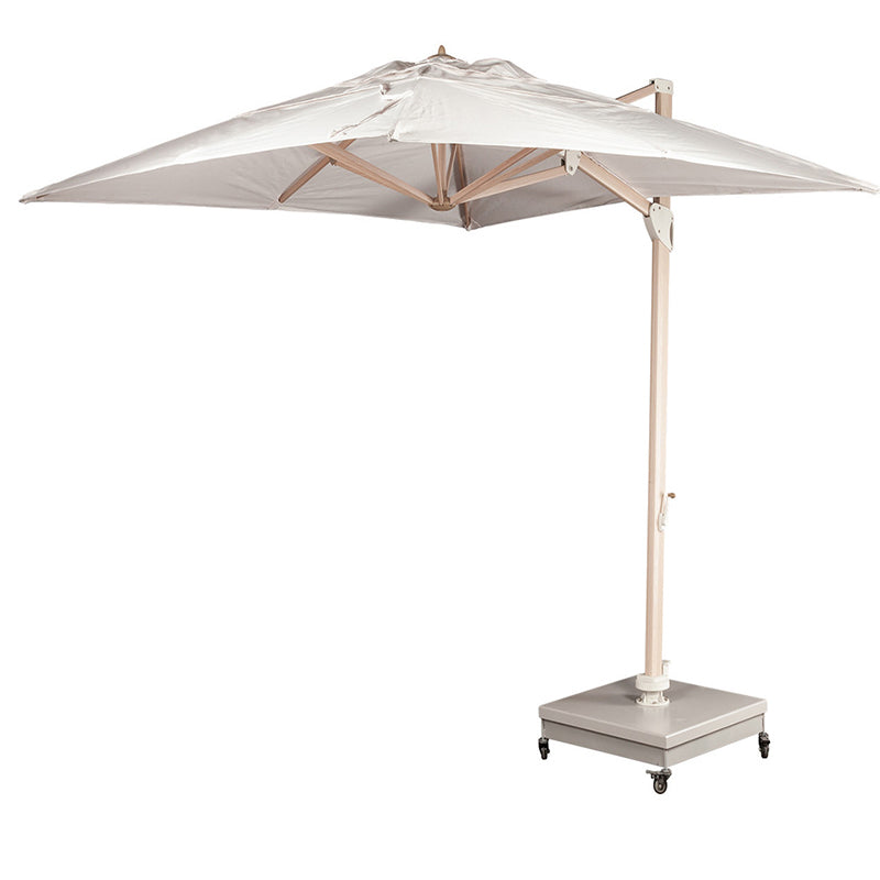DecoScape The Grand 10' Cantilever Umbrella - Wood Grain Base