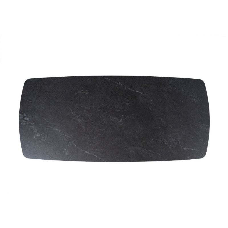 Lloyd Flanders Escape Aluminum 86.5" Boat Shaped Dining Table