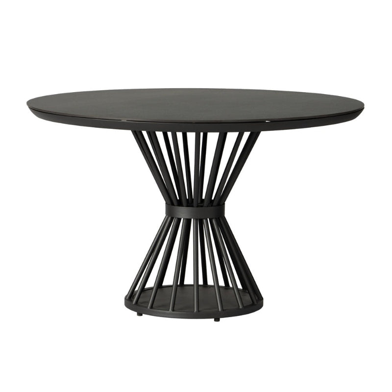 Lloyd Flanders Escape Aluminum 47" Round Dining Table