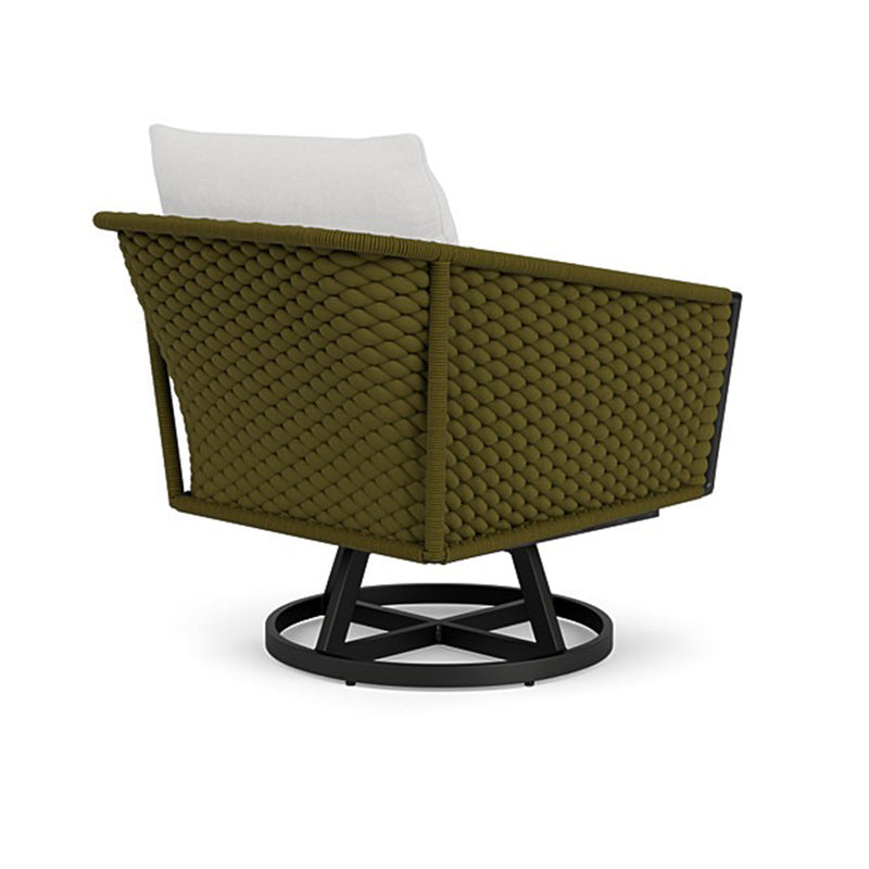 Lloyd Flanders Escape Aluminum Swivel Lounge Chair