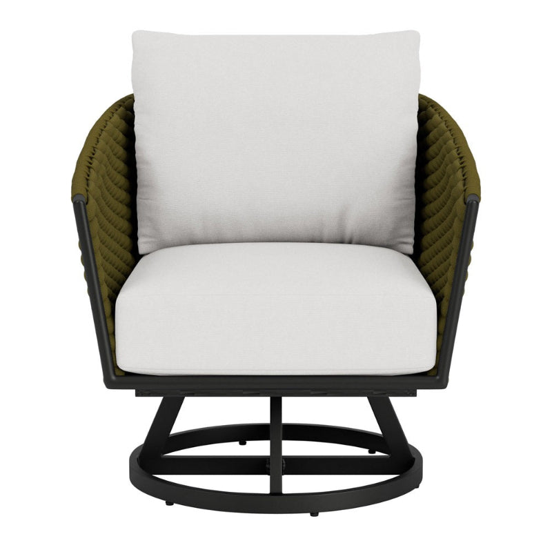 Lloyd Flanders Escape Aluminum Swivel Lounge Chair