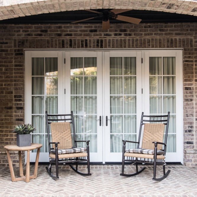 Lloyd Flanders Low Country Woven Vinyl Porch Rocker