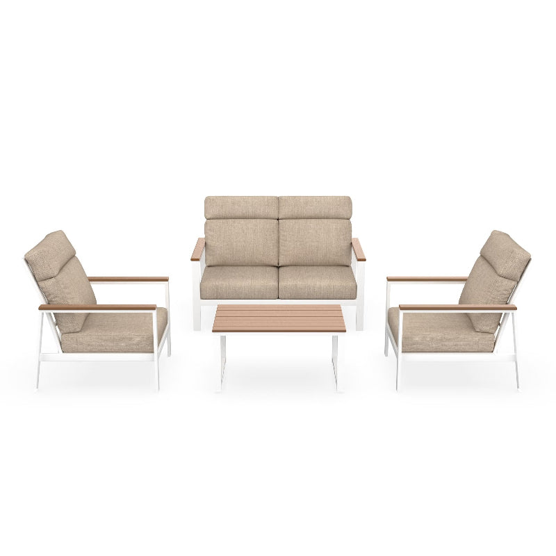 NorthCape International Ashford 4-Piece Conversation Patio Set