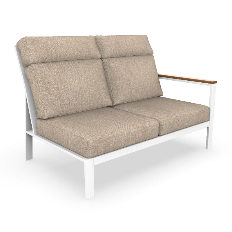 NorthCape International Ashford Patio Sectional Left Arm Loveseat