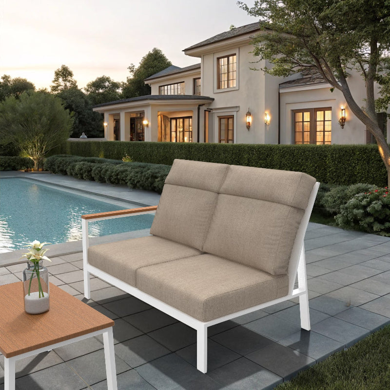 NorthCape International Ashford Patio Sectional Right Arm Loveseat