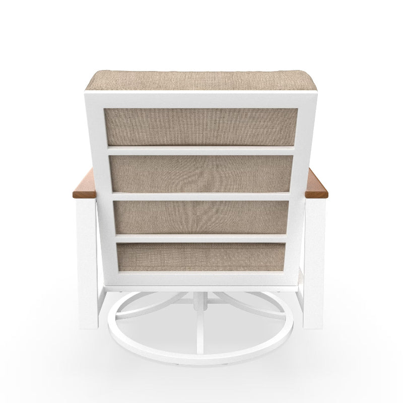 NorthCape International Ashford Patio Swivel Rocking Chair