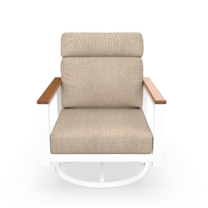 NorthCape International Ashford Patio Swivel Rocking Chair