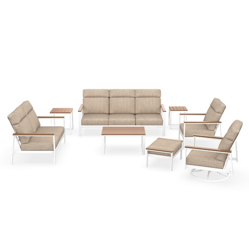 NorthCape International Ashford 8-Piece Ultimate Patio Set