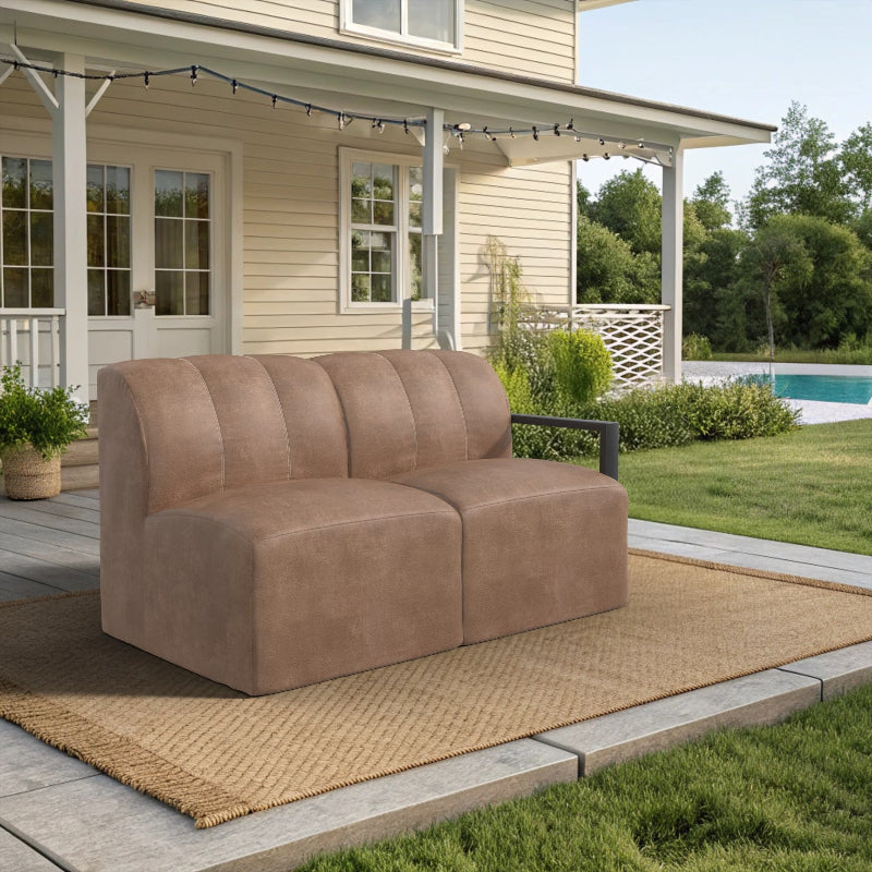 Forever Patio Tuscino Sectional Left Arm Loveseat