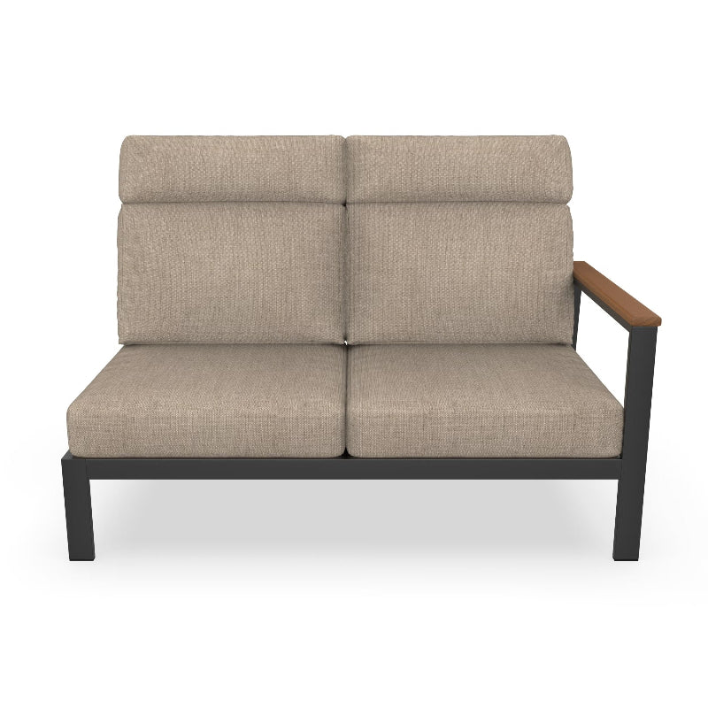 NorthCape International Windsor Patio Sectional Left Arm Loveseat