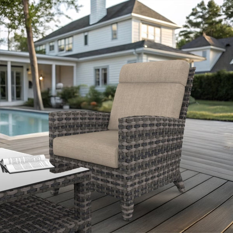 Forever Patio Cavalier Wicker Lounge Chair