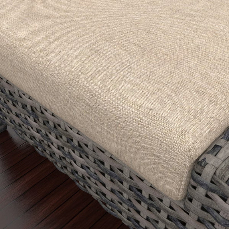 Forever Patio Cavalier Wicker Rectangular Ottoman