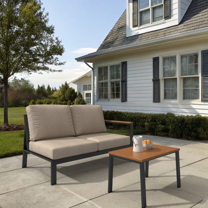 Forever Patio Hanover Sectional Left Arm Loveseat