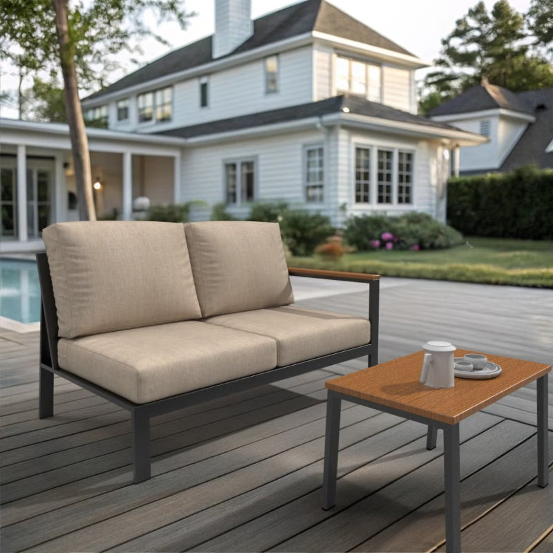 Forever Patio Hanover Sectional Left Arm Loveseat