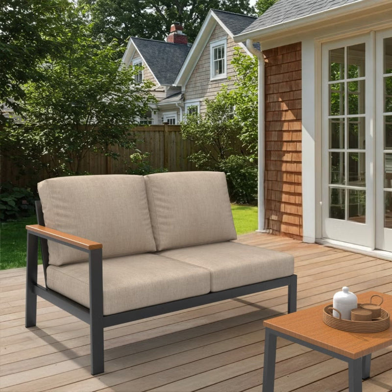Forever Patio Hanover Sectional Right Arm Loveseat