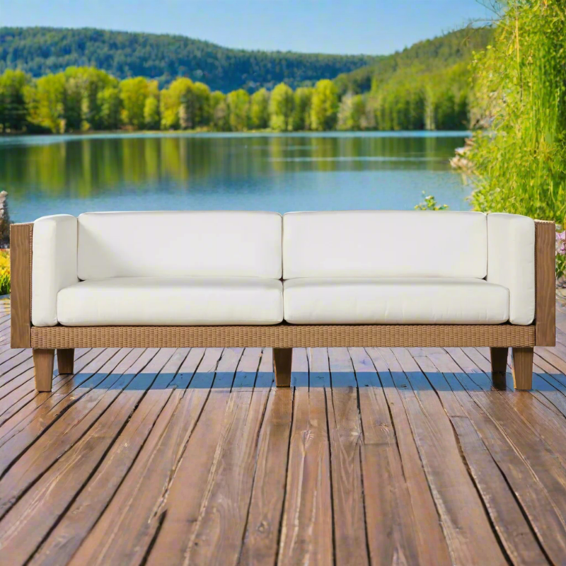 Replacement Cushions for Lloyd Flanders Catalina Wicker Sofa