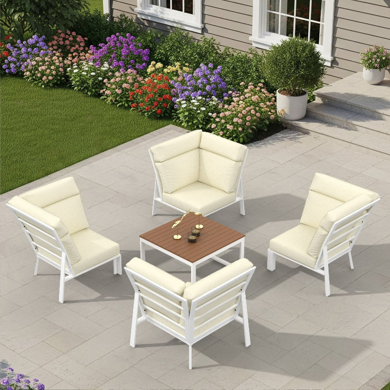 NorthCape International Ashford Patio Sectional 90 Degree Corner Chair