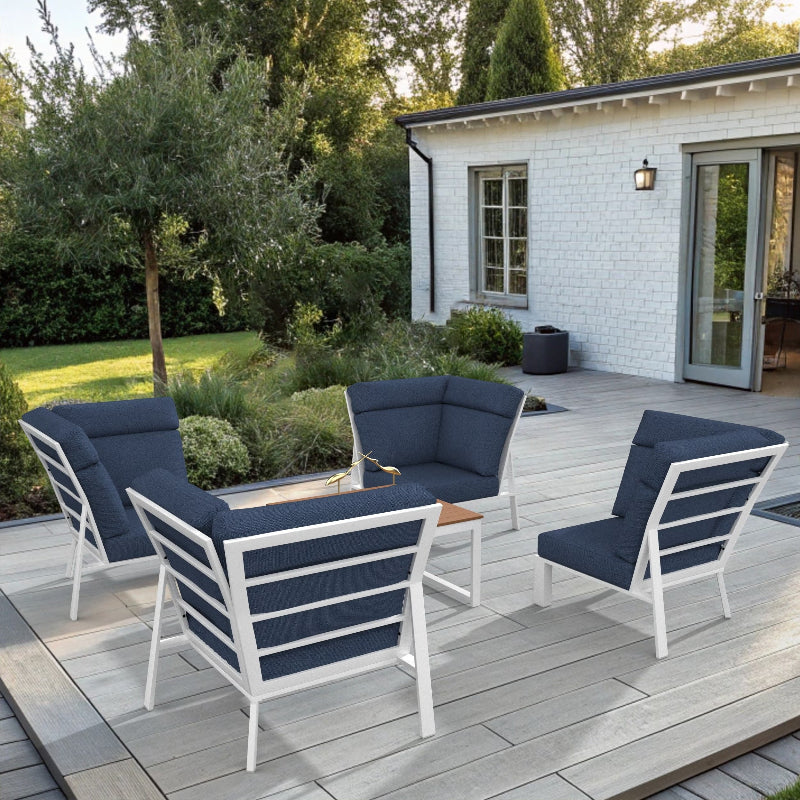 NorthCape International Ashford Patio Sectional 90 Degree Corner Chair
