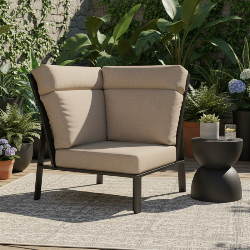 NorthCape International Windsor Patio Sectional 90 Degree Corner Chair