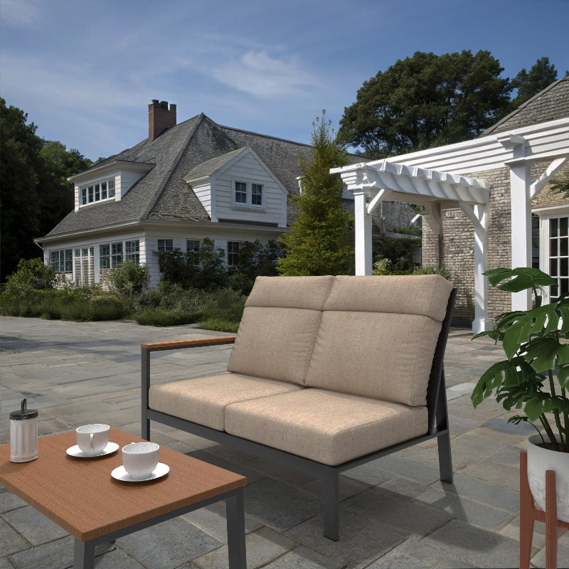 NorthCape International Windsor Patio Sectional Right Arm Loveseat