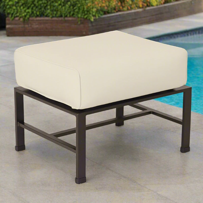 Sunset West La Jolla Ottoman With Cushions