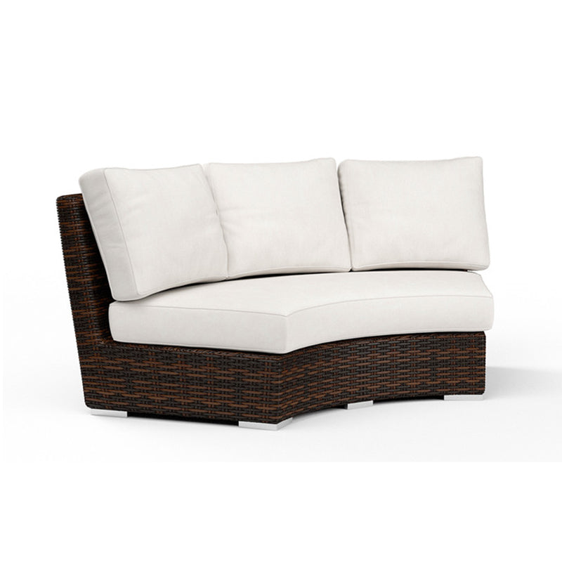 Sunset West Montecito Curved Loveseat