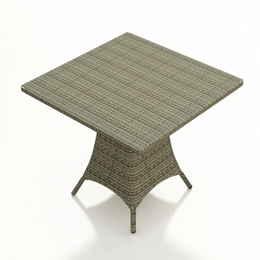 Forever Patio Hampton Wicker Square Pub Table 36 Inch