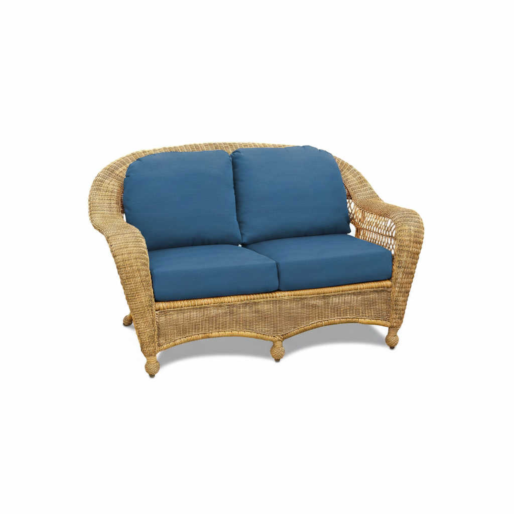 Replacement Cushions for NorthCape International Wicker Deep Seating Loveseat