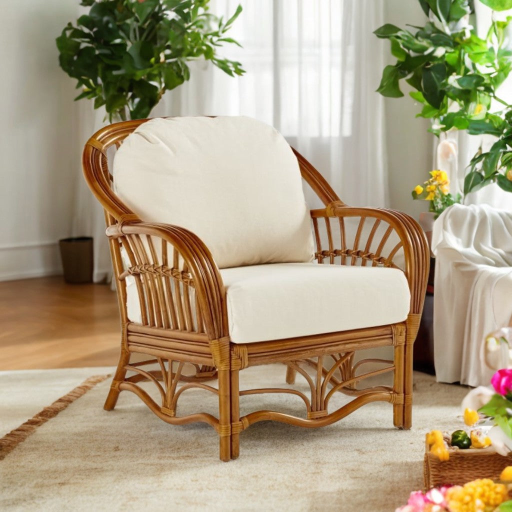 Replacement Cushions for South Sea Rattan Palm Harbor Lounge Chair