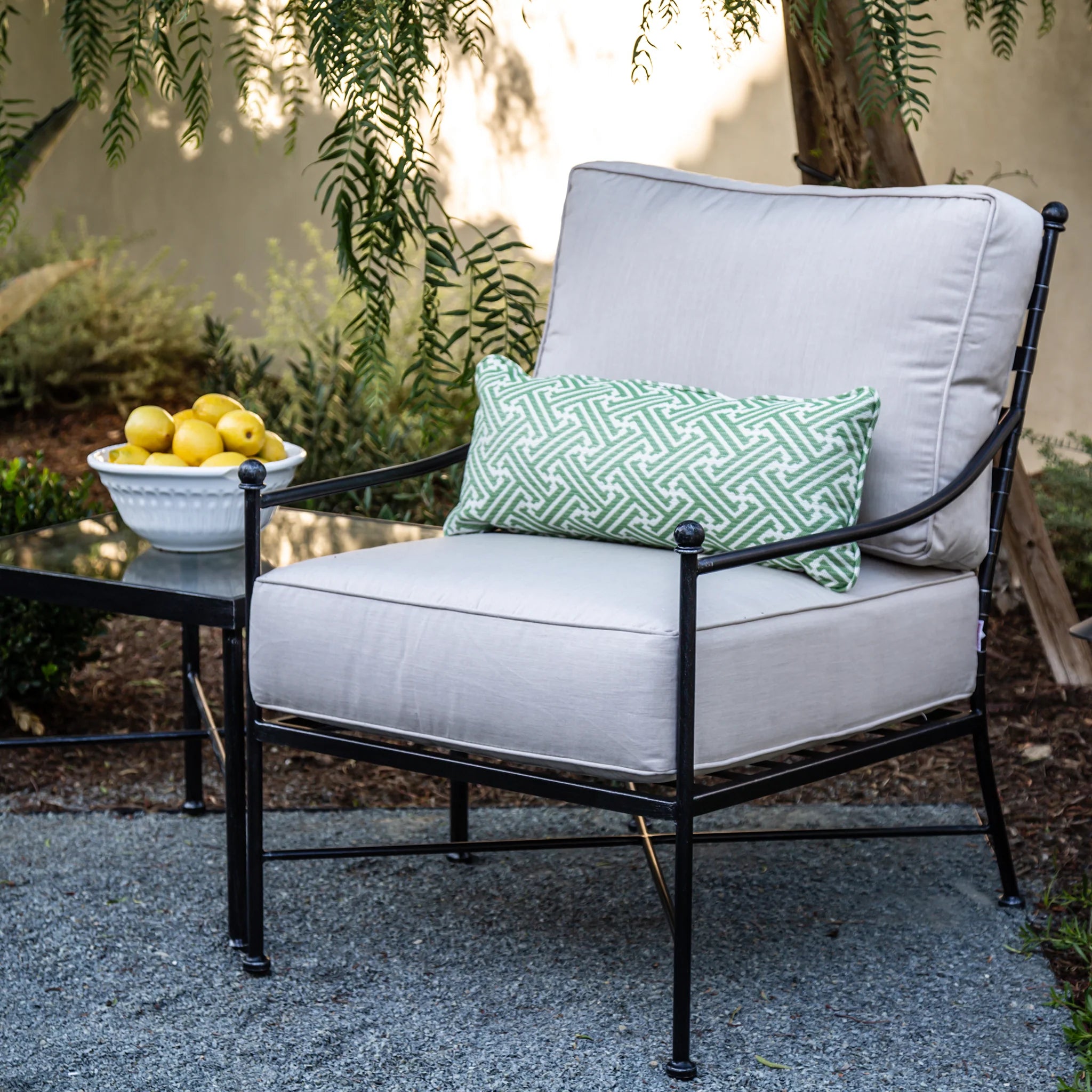 Sunset West Provence Loveseat, Club Chair And Coffee Table