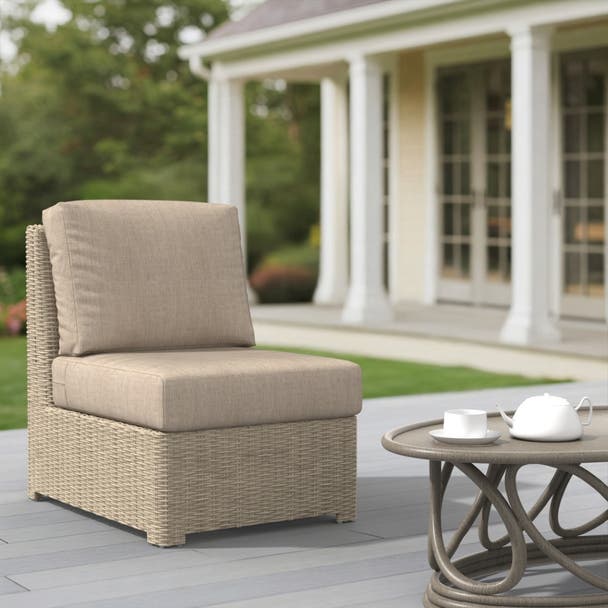 NorthCape International Terraza Patio Sectional Middle Chair