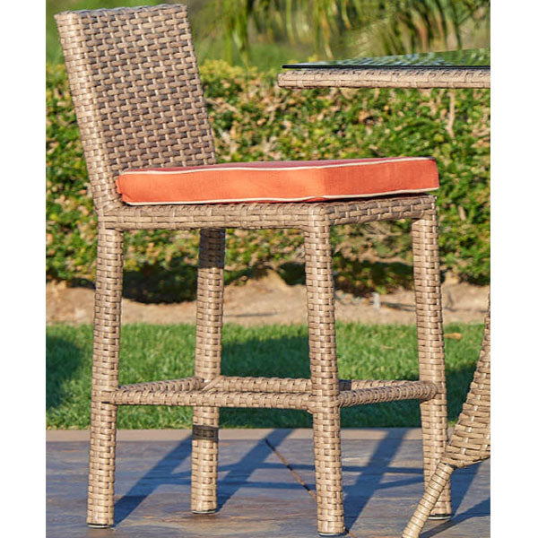 Forever Patio Universal Woven 30" Armless Bar Stool - Flat Weave