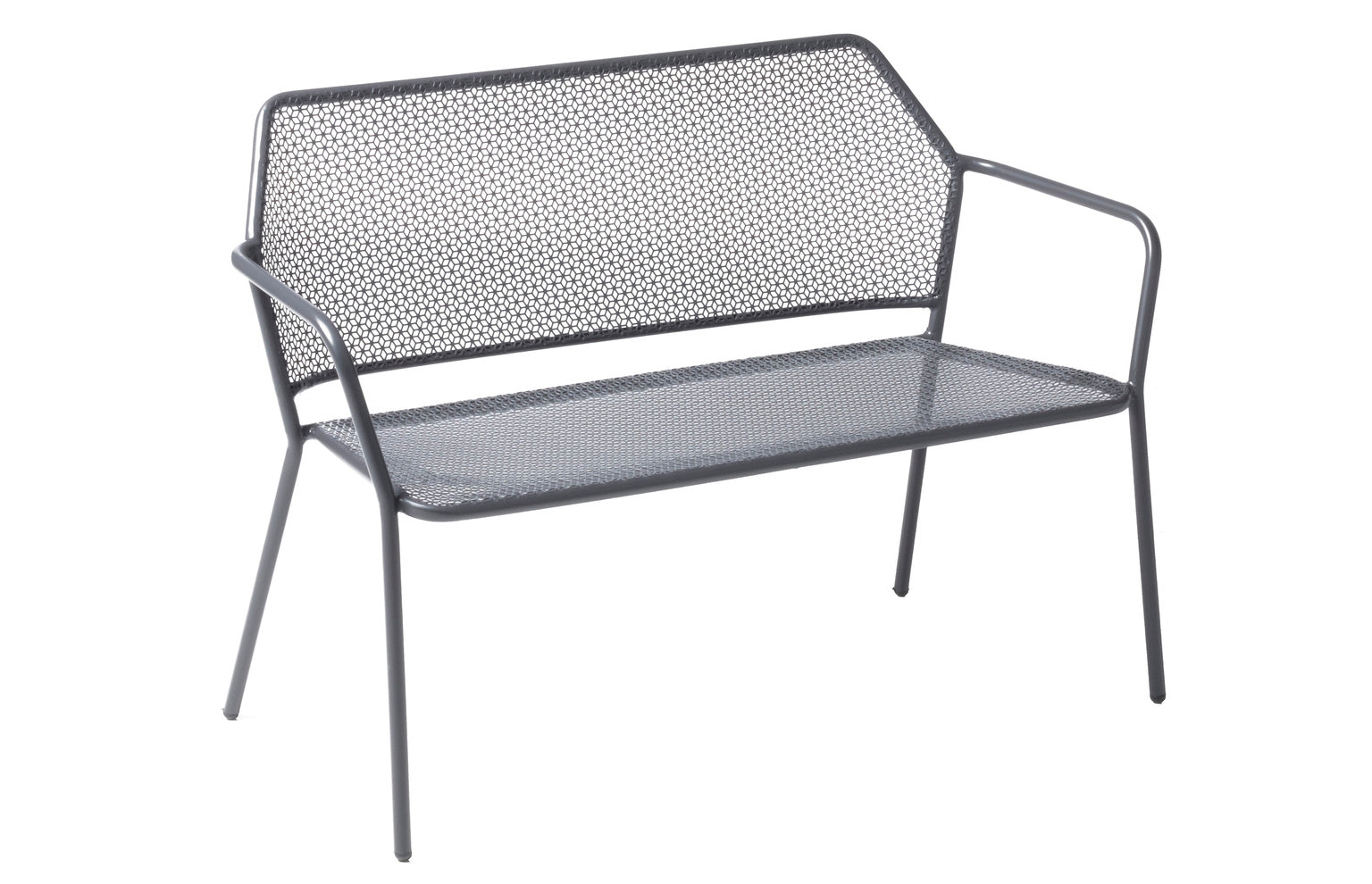 Alfresco Home Martini Iron Garden Bench Pencil Point