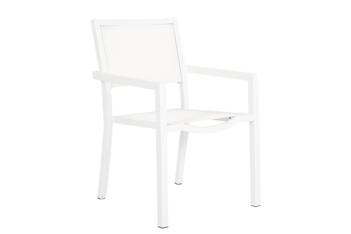 Sunset West Naples Stackable Sling Dining Chair