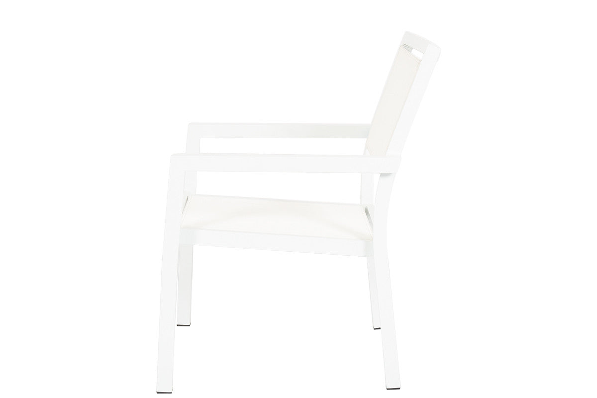 Sunset West Naples Stackable Sling Club Chair